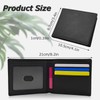 WisePoint Bifold Wallets for Men, RFID Blocking Wallet, PU Leather