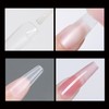 Nail Tip, Oval, Short S, Ultra Thin, Full Paste Double-Sided