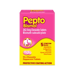 Pepto-Bismol Chewable Tablets (12ct)