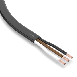 AUPROTEC FLRYY Car Cable 3 x 0.75 mm² 20 m Flat Cable Vehicle Cable / Vehicle Cable Various Applications I 3-Pin Cable Suitable for Trailers