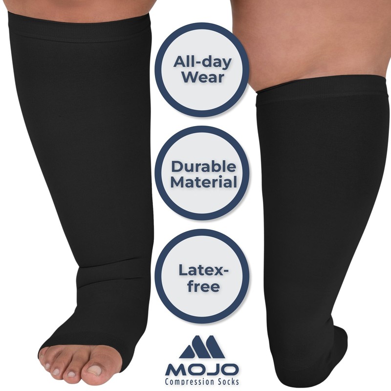 Compression Socks for Women and Men 20-30 mmHg - Extra