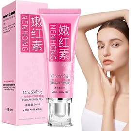 Crema Aclarante Zonas Intima Pezón Axilas Mujer Blanquea Crema Rosa Sexy 30 ml Para rodillas, cuello, codos, muslos internos, áreas privadas y sensibles