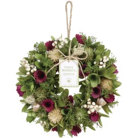 SG Wonder Zone 660-033 Wreath, 9.4 inches (24 cm), All Season Wreath, Small Box, Present, Gift