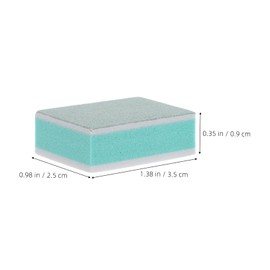 Beavorty 50Pcs Nail Buffer Blocks Soft High Elasticity Sponge Buffers for Natural Nails Portable Nail Care Supplies for Home and Travel Nail Art Sponge for Smooth Finishing