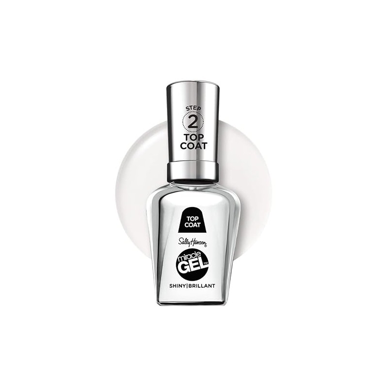 Sally Hansen SH Miracle Gel Nail Polish Lacquer Shiny Top