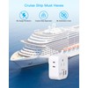 2 Pack US to Japan Travel Plug Adapter, HANYCONY Japan