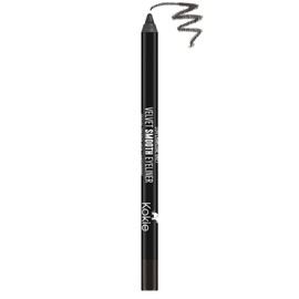 Kokie Cosmetics Waterproof Velvet Smooth Eyeliner Pencil, Charcoal Grey, 0.042 Ounce