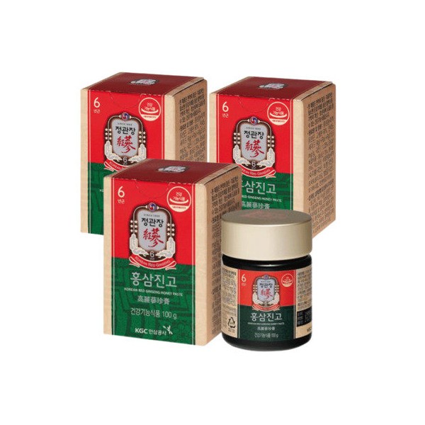 CheongKwanJang Red Ginseng Jingo 100g 3pcs 6-year-old red ginseng, fatigue,