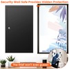 GUVELI 25.6" Tall Wall Safes Between the Studs, Lockable Hidden