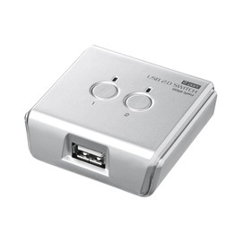 Sanwa Supply SW-US22N USB 2.0 Manual Switcher (2 Circuits)