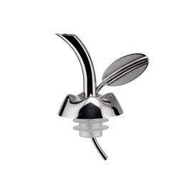 Alessi Fior D'Olio Olive Oil Pourer, Silver