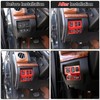 Headlight Switch Button Frame Cover Trim Compatible with Toyot@ Tundra