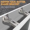 5 Inch Roofing Gutter Hangers, Quick Screw Hidden Gutter Support