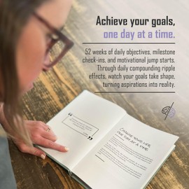 Behavior Shift - The Daily Shift Journal: Scientifically Proven Guided Goal Journal. Improve Productivity and Habits, Achieve Goals: Undated 52-Week Planner (Purple)