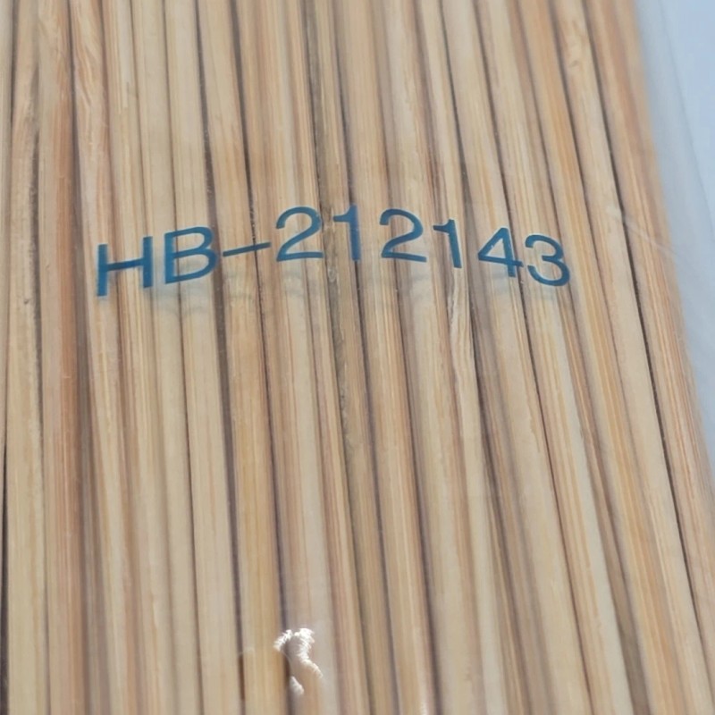 Handgards 200 PCS 6" Bamboo Skewers Natural Wooden 6 inch