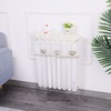 Yozwoo Modern Fabric Radiator Cover with Belt Design Easy to