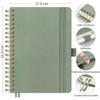 RETTACY Notebook B5 Squared, Bullet Journal with 100 g/m² Thick