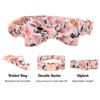 Elegant little tail Pink Flower Dog Collar, Comfortable Dog Collar