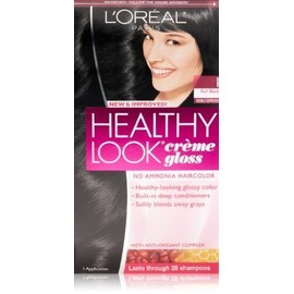 3 Pk, Healthy Look Creme Gloss, Rich Black / Double Espresso #1