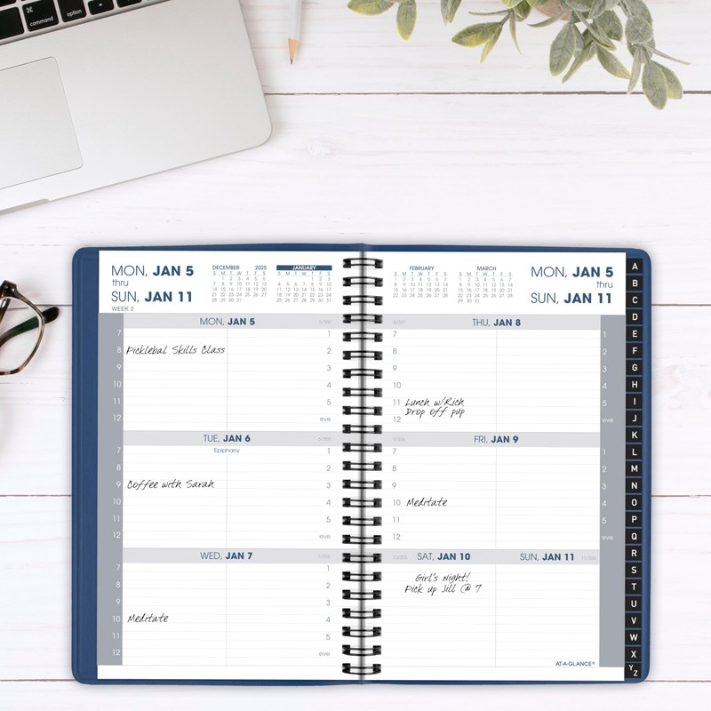 AT-A-GLANCE 2026 Appointment Book Planner, Weekly, 5" x 8", Small,