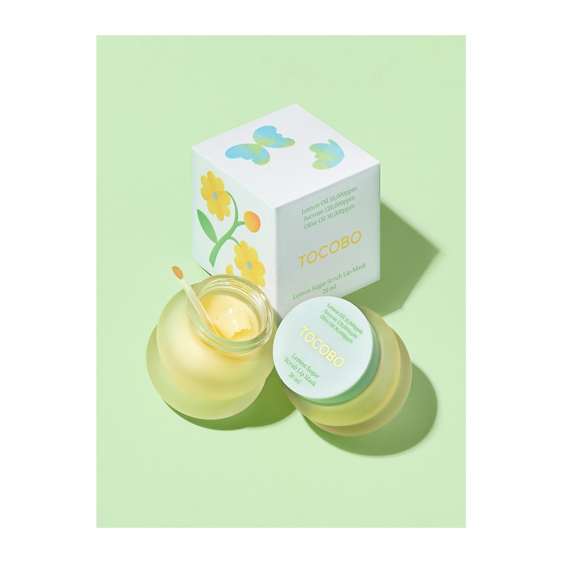 Tocobo Lemon Sugar Scrub Lip Mask / 레몬 슈가 스크럽