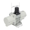 Pneumatic Booster Pump, 2 Times Pressure Pneumatic Booster Pump, Less