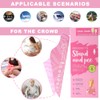 Geoyien Urinella for Women, Disposable Urinal Funnel Female Urinal, Pink,