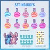 Stitch Esmalte Swirl 10 pzas al Agua Fácil de Quitar