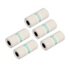 5 Rolls Adhesive Thermal Paper 2.2in Long 1in Wide Printing