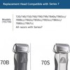 Series 7 70B Replacement Head Compatible with Series 7 Shavers,