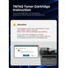 Timink TN760 Toner Cartridges 4 Pack Replacement for MFC-L2710DW, Black