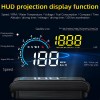 Speedometer Digital HUD Head Up Display OBD2 GPS Projector Overspeed