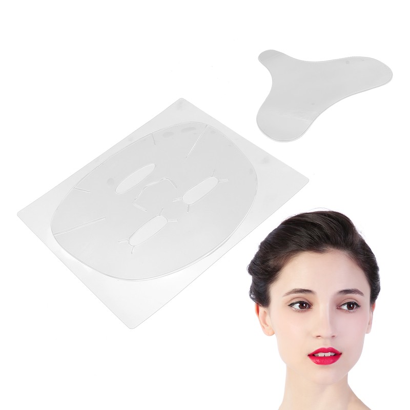 2 In 1 Facial Chest Pad Set Reusable Silicone Home