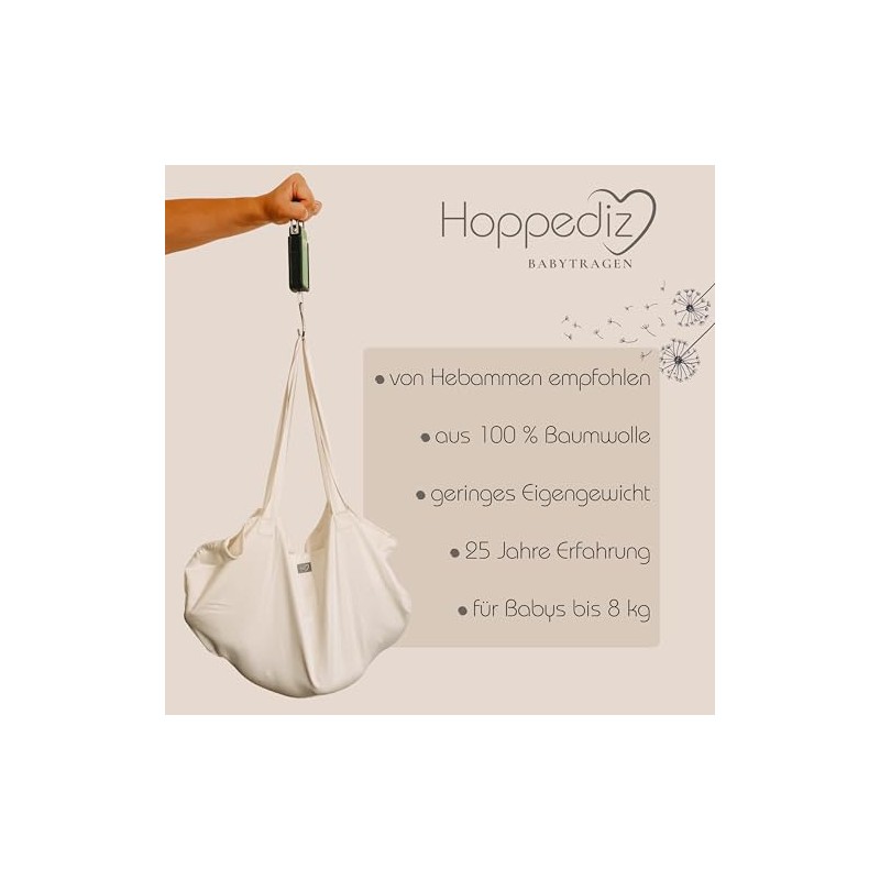 Hoppediz Baby Weighing Cloth for Hanging Baby Scales Design Malmö