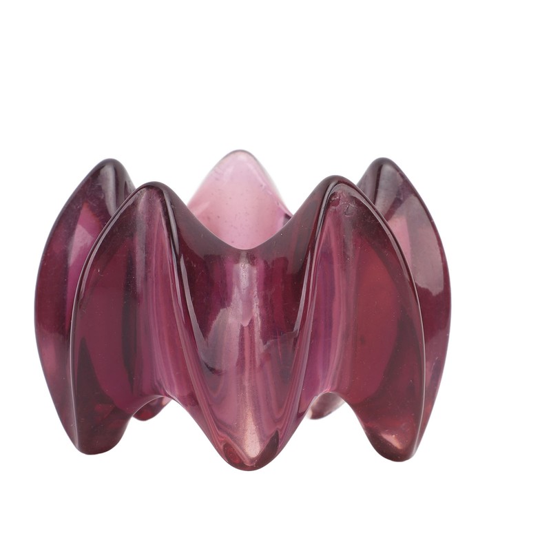 Resin Massage Ring Lotus Shaped Reduce Muscle Fatigue Facial Gua
