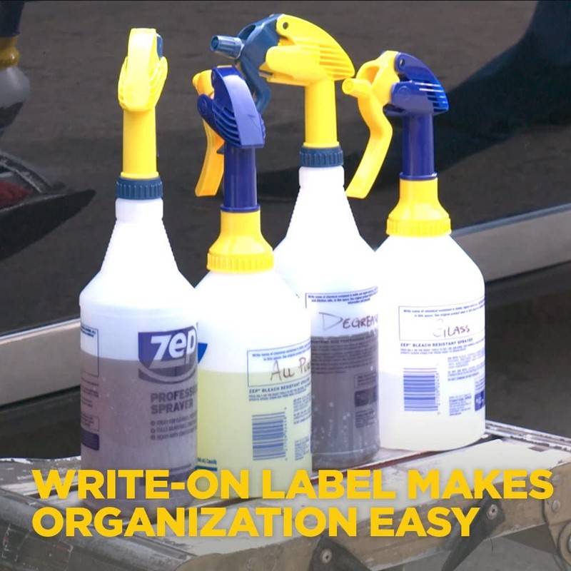 Zep Spray Mop Refill & Floor Cleaner – Streak-Free Shine