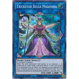 Yu-Gi-Oh! - Trickstar Bella Madonna - MP19-EN021 - Super Rare - 1st Edition - 2019 Gold Sarcophagus Tin Mega Pack