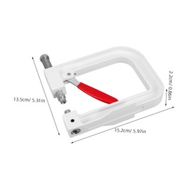 IWOWHERO Jewelry Press Kit Machine Portable Bead Threading Machine for Quick Easy Bead Setting