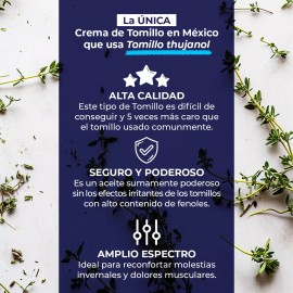 Arbora Crema De Tomillo Thujanol Premium 90 Ml  Efectividad Máxima