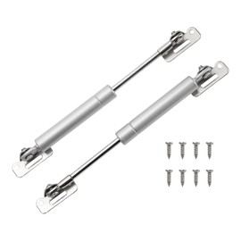 ARISELIFT 7inch/180mm 4lb/20N/2kg Gas Springs, 7" Gas Struts Hydraulic Lift Support for Cabinet Lid Toolbox Cover,2 Pcs, Silver Tone
