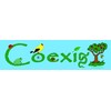 Coexist with Nature Magnetic Bumper Sticker