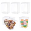BENECREAT 10 Pcs PVC Transparent Plastic Case, Rectangular, 3.9 x