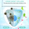 Omevett 10 Pcs Urinal Mats Scented Urinal Screen Deodorizer Mats
