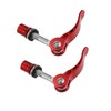 A ABSOPRO 2pcs 8mm Aluminium Alloy Bike Seat Post Quick