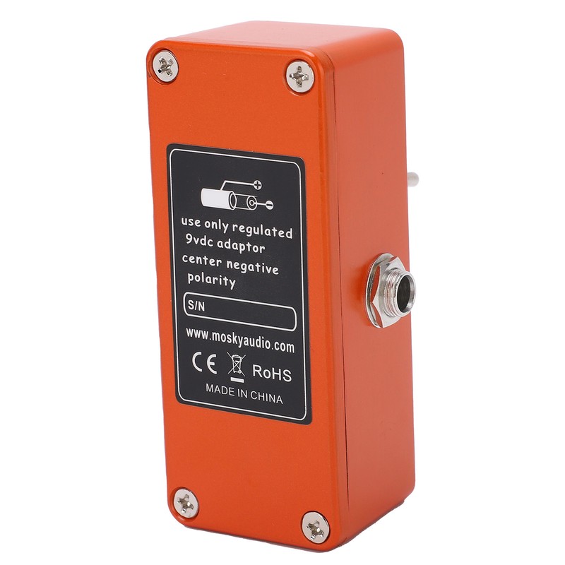 Overdrive Effect Analog Preamplifier Effector Gain Level Control Electric Guitar