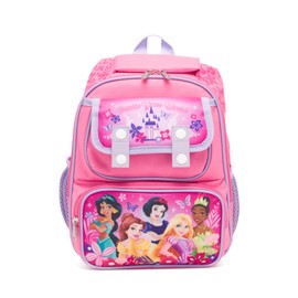 Ruz - Princess 12 Inch Pre-School backpack with Padded Back and Adjustable Straps, Medium, Pink, A28238