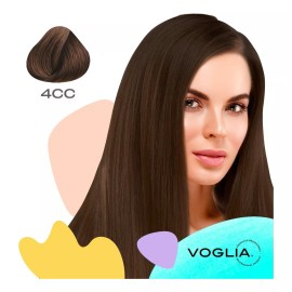 Voglia Tinte 4cc Castaño Medio + Peróxido Deep By Voglia - 2 Pack