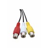 Harrista 1PC 3.5MM To Jack 3 1PCS RCA Cable Video