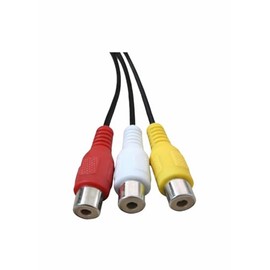 Harrista 1PC 3.5MM To Jack 3 1PCS RCA Cable Video Component AV Adapter Cable For TCL TV Red White And Yellow Female