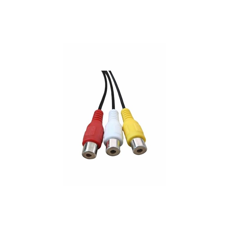 Harrista 1PC 3.5MM To Jack 3 1PCS RCA Cable Video